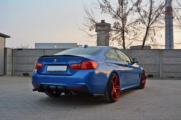 Maxton Spoiler Cap BMW 4 F32 - Gloss Black
