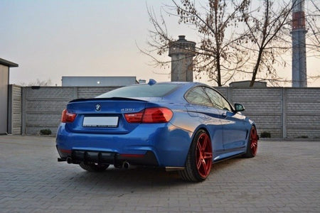 Maxton Spoiler Cap BMW 4 F32 - Gloss Black