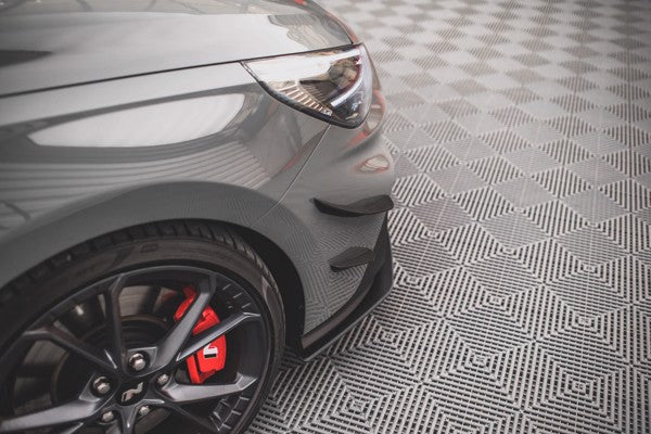 Maxton Front Bumper Wings (Canards) Hyundai I30 N Hatchback/Fastback Mk3 Facelift