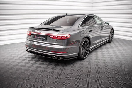 Maxton Rear Side Splitters Audi S8 D5 - Gloss Black