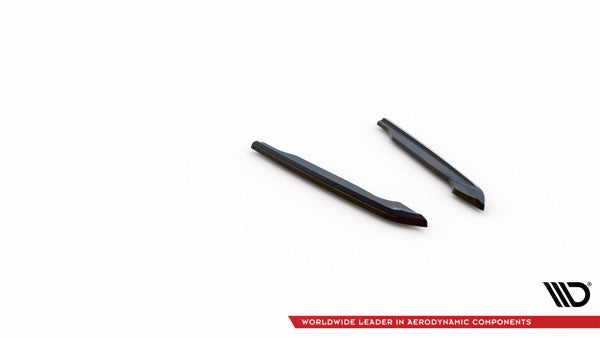 Maxton Rear Side Splitters Audi S8 D5 - Gloss Black