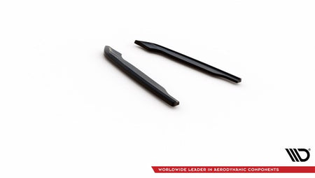 Maxton Rear Side Splitters Audi S8 D5 - Gloss Black