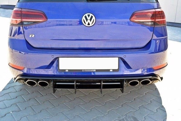 Maxton Rear Diffuser VW Golf VIi R (Facelift)
