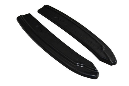 Maxton Rear Side Splitters Audi A6 C7 Avant S-Line/ S6 C7 Facelift - Gloss Black