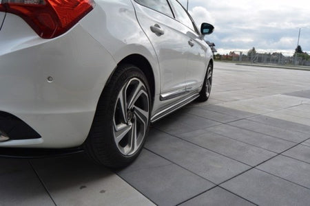 Maxton Side Skirts Diffusers Citroen DS5 Facelift - Gloss Black