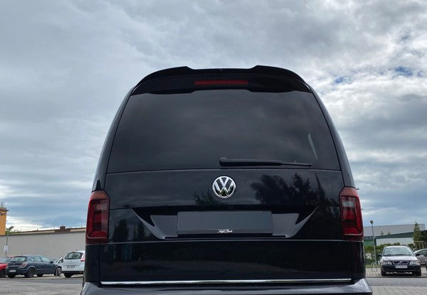 Maxton Spoiler Cap Volkswagen Caddy Mk.4 - Gloss Black