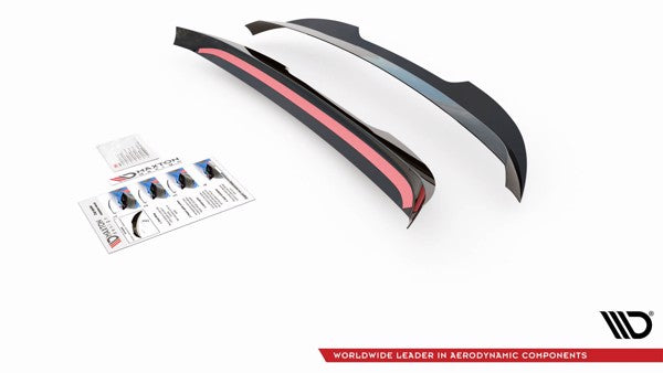 Maxton Spoiler Cap Volkswagen Caddy Mk.4 - Gloss Black