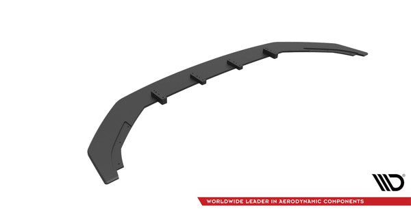 Maxton Street Pro Front Splitter V.2 Volkswagen Golf R Mk7 - Black