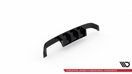 Maxton Rear Valance BMW M4 F82 - Gloss Black
