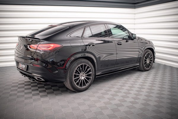 Maxton Side Skirts Diffusers Mercedes-Benz Gle Coupe Amg-Line C167 - Gloss Black
