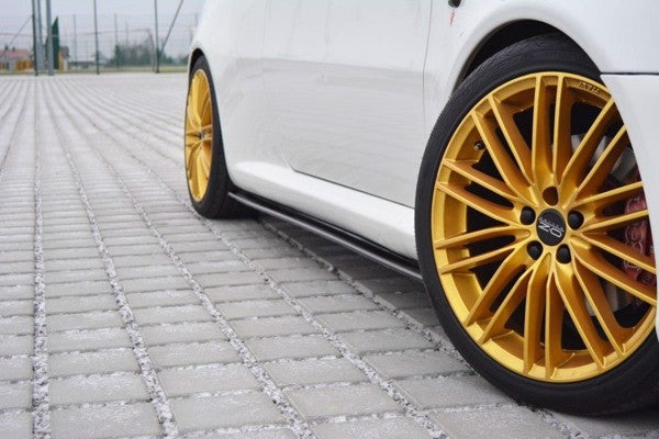 Maxton Side Skirts Diffusers Alfa Romeo Gt - Gloss Black