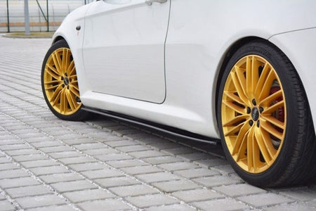Maxton Side Skirts Diffusers Alfa Romeo Gt - Gloss Black