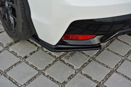 Maxton Rear Side Splitters Honda Civic Mk9 Facelift - Gloss Black