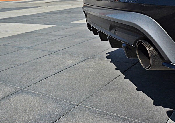 Maxton Rear Valance Volvo V60 Polestar Facelift - Gloss Black