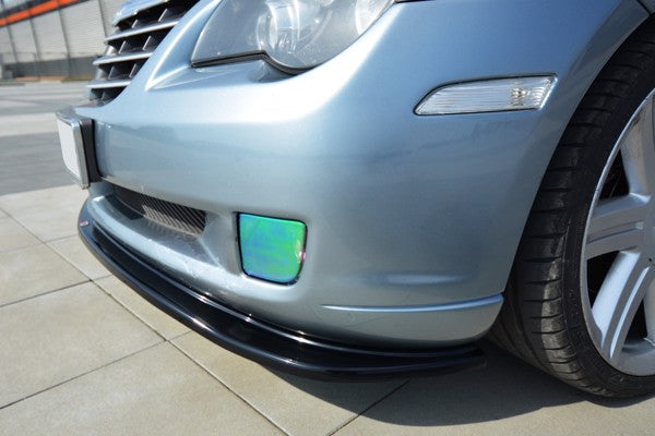 Maxton Front Splitter Chrysler Crossfire - Gloss Black