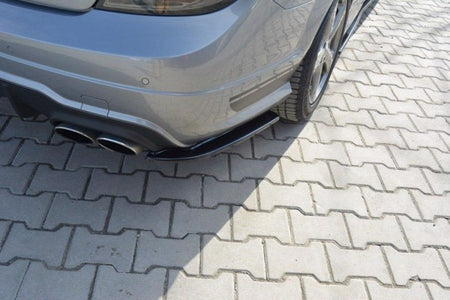 Maxton Rear Side Splitters Mercedes C W204 63Amg/Amg-Line - Gloss Black