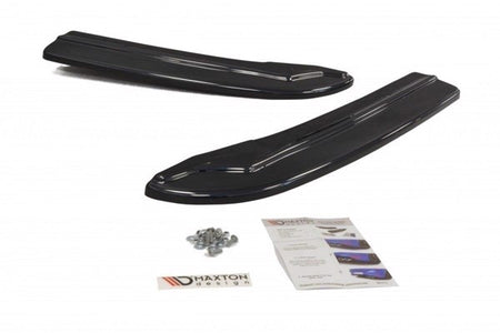 Maxton Rear Side Splitters Mercedes C W204 63Amg/Amg-Line - Gloss Black