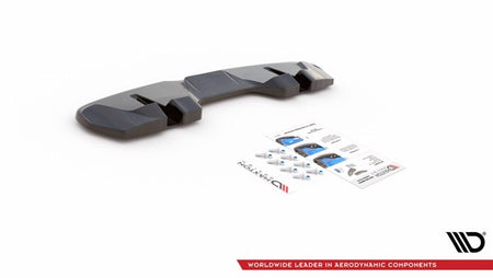Maxton Central Rear Splitter Ford Mustang Gt Mk6 Facelift - Gloss Black