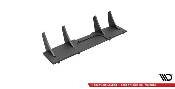 Maxton Street Pro Rear Diffuser Nissan 370Z Nismo Facelift - Black