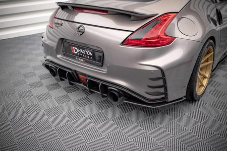 Maxton Street Pro Rear Diffuser Nissan 370Z Nismo Facelift - Black