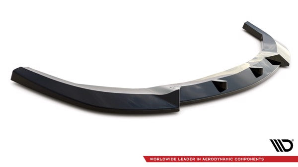 Maxton Front Splitter V.2 Dodge Charger Srt Mk7 Facelift - Gloss Black