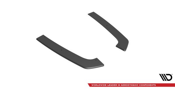 Maxton Street Pro Rear Side Splitters Lexus Gs F Mk4 Facelift - Black
