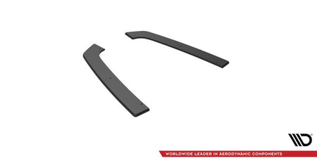 Maxton Street Pro Rear Side Splitters Lexus Gs F Mk4 Facelift - Black
