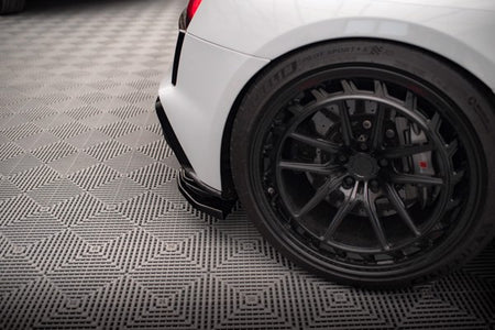 Maxton Rear Side Splitters Audi R8 Mk2 Facelift - Gloss Black