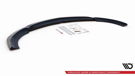 Maxton Front Splitter V.1 Mercedes-Benz E63 Amg Estate/Sedan S213/W213 - Gloss Black