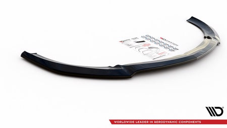 Maxton Front Splitter V.1 Mercedes-Benz E63 Amg Estate/Sedan S213/W213 - Gloss Black