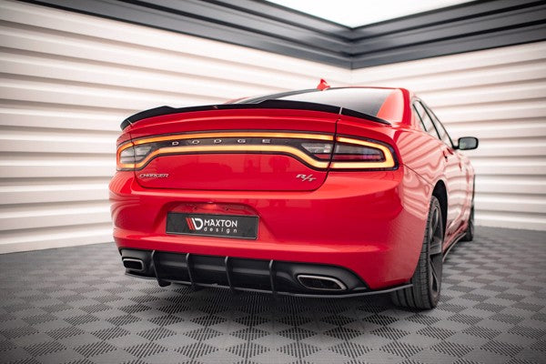 Maxton Street Pro Rear Diffuser Dodge Charger Rt Mk7 Facelift - Black