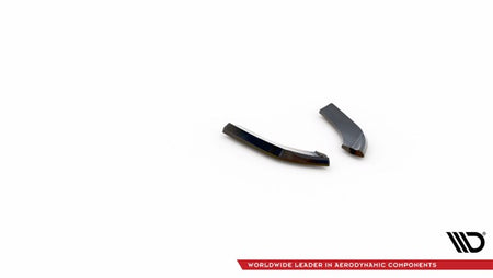 Maxton Rear Side Splitters Mini Cooper Clubman John Cooper Works F54 Facelift - Gloss Black