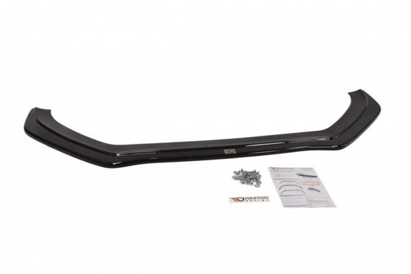 Maxton Front Splitter V.2 Audi S5 / A5 S-Line 8T Fl - Gloss Black