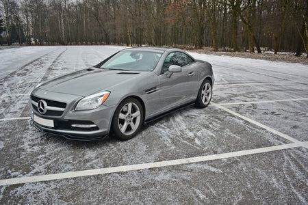 Maxton Side Skirts Diffusers Mercedes-Benz Slk R172 - Gloss Black