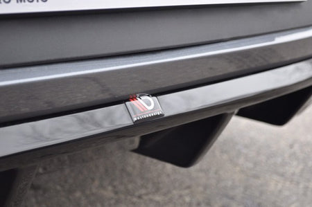 Maxton Rear Valance V.1 Seat Leon Cupra Mk3 Fl Hatchback - Gloss Black
