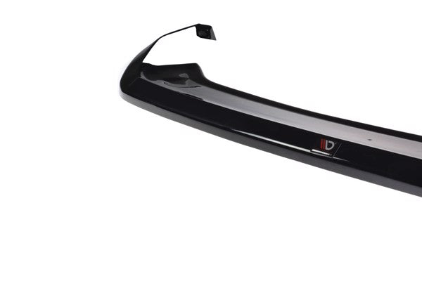 Maxton Front Splitter V.6 VW Golf 7 R / R-Line Facelift - Gloss Black
