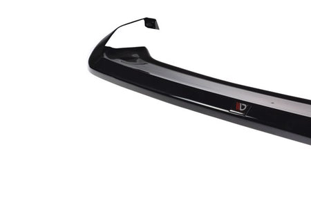 Maxton Front Splitter V.6 VW Golf 7 R / R-Line Facelift - Gloss Black