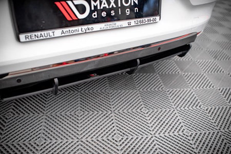 Maxton Street Pro Rear Diffuser Renault Clio Mk5 - Black