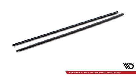 Maxton Side Skirts Diffusers Peugeot 208 Gti Mk1 - Gloss Black