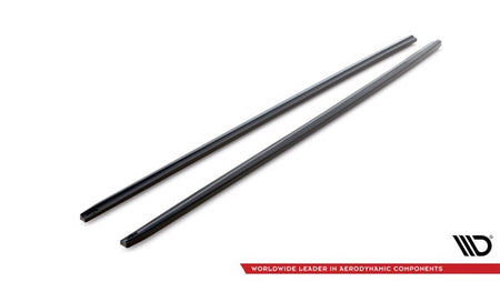 Maxton Side Skirts Diffusers Peugeot 208 Gti Mk1 - Gloss Black