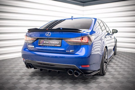 Maxton Rear Valance Lexus Gs F Mk4 Facelift - Gloss Black