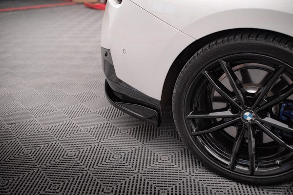 Maxton Rear Side Splitters V.1 BMW 2 Coupe M-Pack G42 - Gloss Black