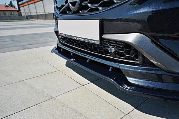 Maxton Front Splitter V.1 Volvo V60 Polestar Facelift - Gloss Black