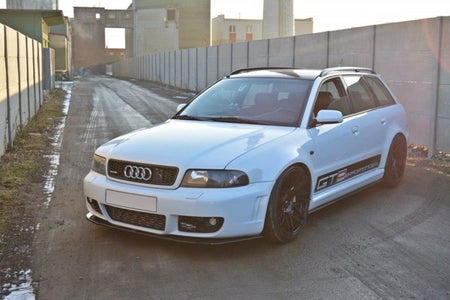 Maxton Front Splitter Audi RS4 B5 - Gloss Black