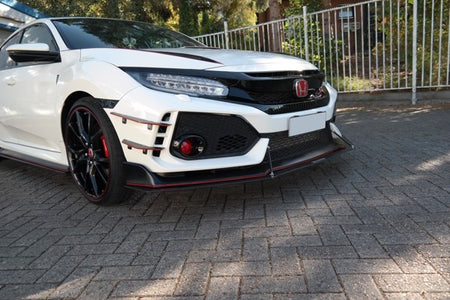 Maxton Front Racing Splitter V.1 Honda Civic X Type R
