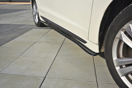 Maxton Side Skirts Diffusers Honda Cr-Z - Gloss Black