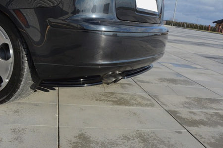 Maxton Rear Side Splitters Audi A3 Sportback 8P / 8P Facelift - Gloss Black