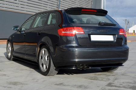 Maxton Rear Side Splitters Audi A3 Sportback 8P / 8P Facelift - Gloss Black