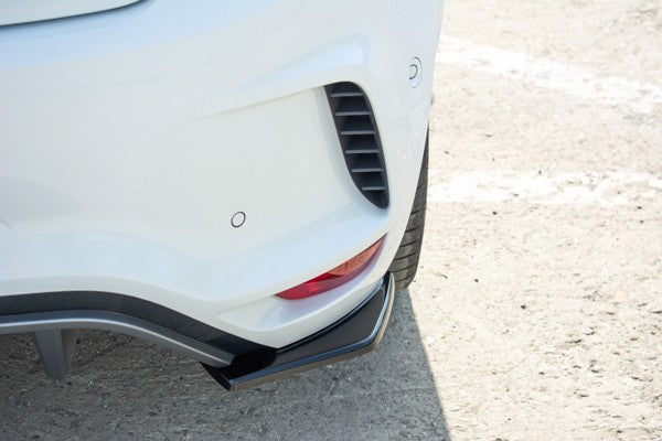 Maxton Rear Side Splitters Renault Megane Iv RS - Gloss Black