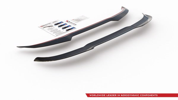 Maxton Spoiler Cap V.2 Ford Fiesta Mk8 St / St-Line - Gloss Black